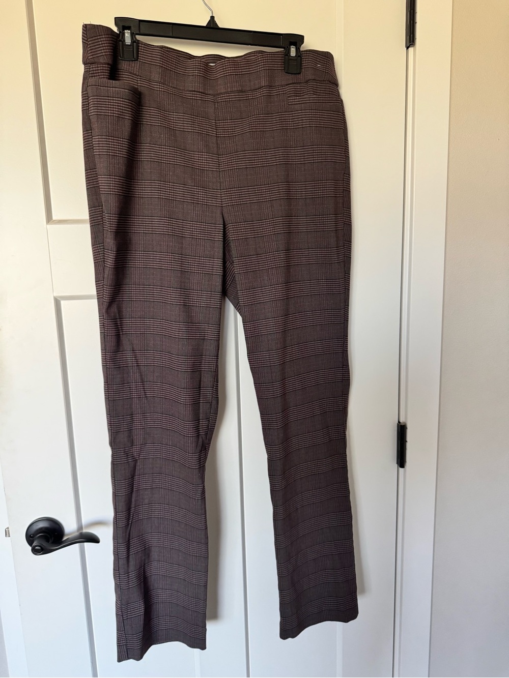 Liz Claiborne Brown Plaid Dress Trousers